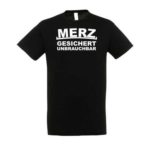Shirt merz gesichert - t-shirt,