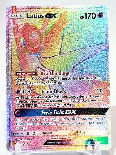 Pokemon karte latios - karte, gx