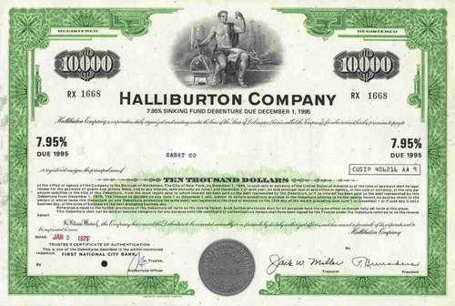 Halliburton company 1971 - halliburton,