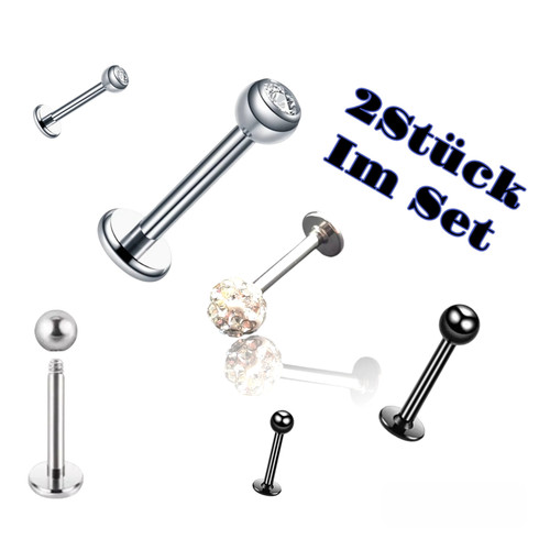 Lippenpiercing labret - lippenpiercing,