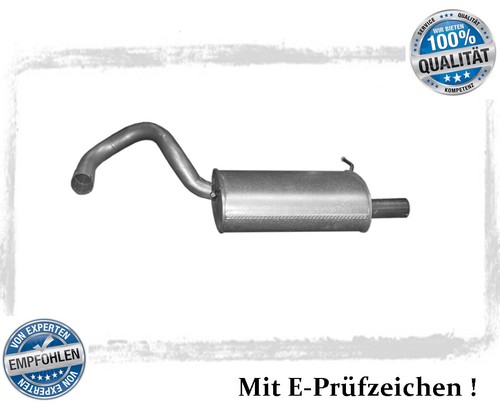 Endschalldämpfer für