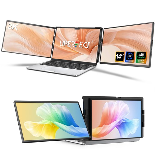 Tri screen laptop - 14", 2k
