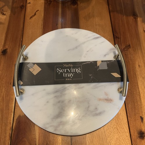 Serving tray echt marmor - tray,