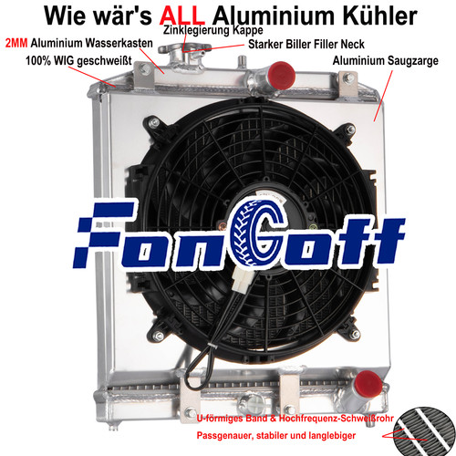 Kühle lüfter für - +,