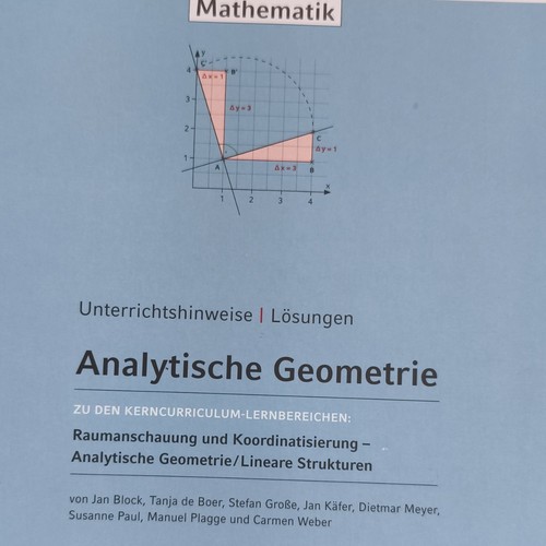 Abi box analytische geometrie - analytische,
