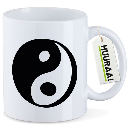 Kaffeetasse yin und - und, yang