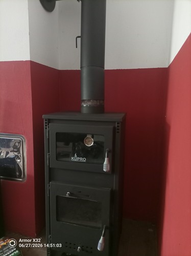 Kaminofen kupro ever - 2, mit