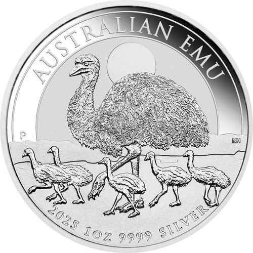 Silber australien emu 1 - 1,
