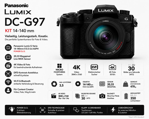 Panasonic lumix g97 kit - panasonic,