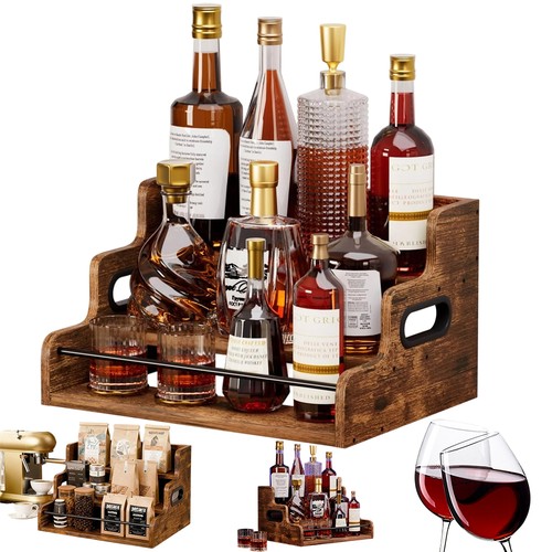 Holz weinregal ebenen - holz,