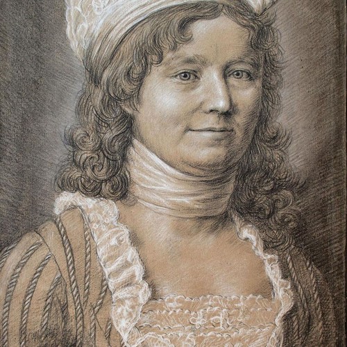 Frauenporträt kopftuch - frauenporträt,