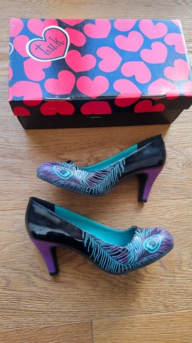 Tuk pin peacock high heels - pin, up
