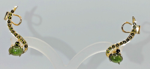 Ausgefallene 375gg ohrstecker - ausgefallene,