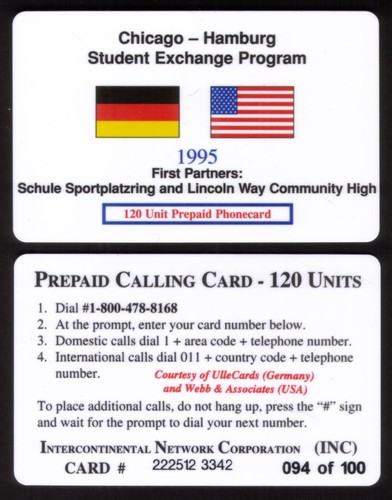 120 einheit chicago - 120, chicago-hamburg