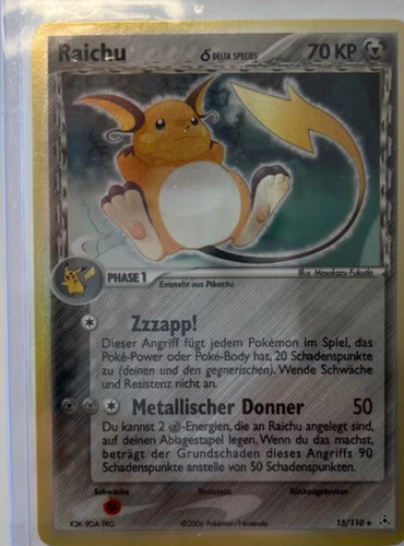 Pokemon raichu 110 - 15/110, holon