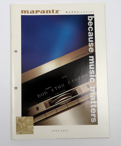 Prospekt marantz receiver - marantz,