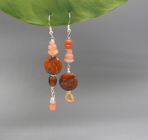 Orange aventurin jaspis - aventurin,