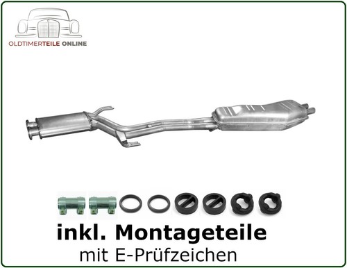 Auspuff für bmw 5er - für,