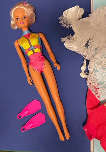 90s sindy hasbro swimming swim
