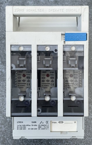 Hager trenner lt054 bis - hager, nh-trenner