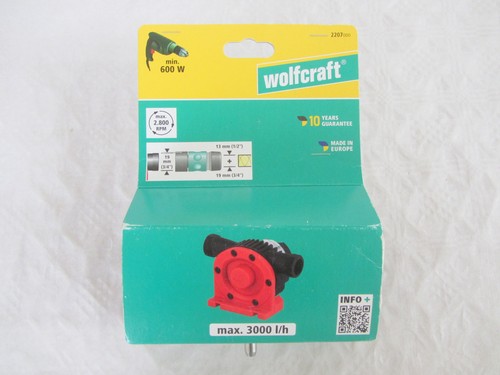 Wolfcraft bohrmaschinenpumpe - wolfcraft,