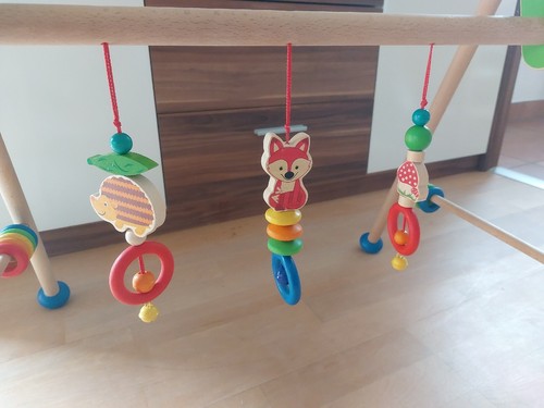 Spielbogen holz baby - spielbogen,