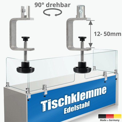 Tischklemme spuckschutz - tischklemme,