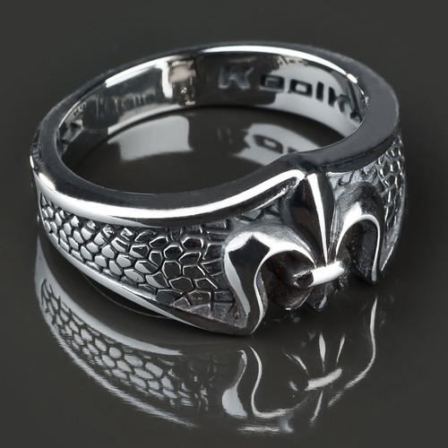 Koolkatana edelstahl ring - edelstahl,
