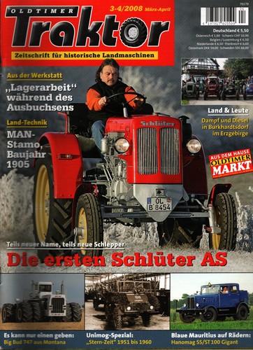 Zeitschrift oldtimer traktor - oldtimer,