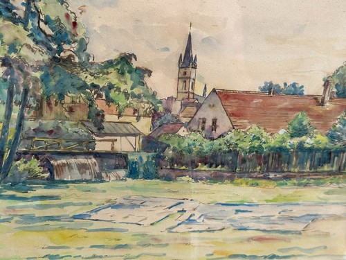 Erich frankenberg aquarell - frankenberg,