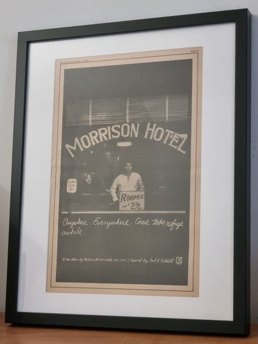 The doors original framed - original,