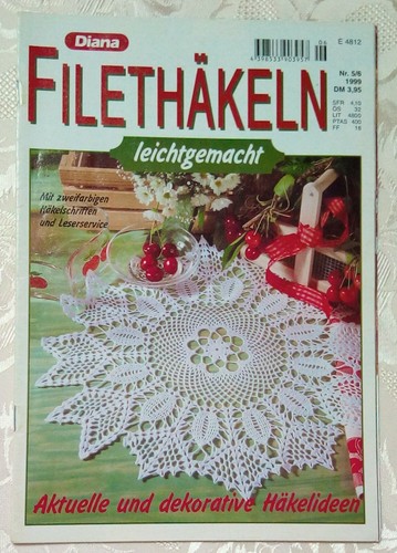 Filethäkeln decken blüten - filethäkeln,