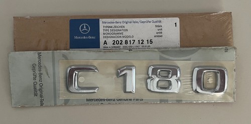 Mercedes benz 180 - mercedes, schriftzug
