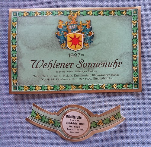Altes weinetikett - altes,