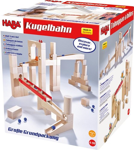 Haba kugelbahn bausatz - -, kugelbahn-bausatz