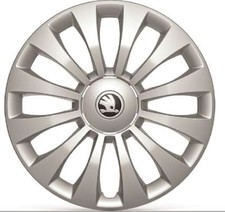 1 Satz Original Skoda Rapid 5JA Radkappen Radzierblenden 15 Zoll 5JA071455A