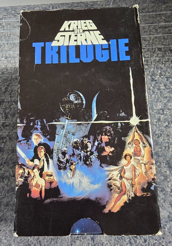 Star wars trilogie auf vhs - wars, im