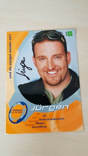 Seltenes originalautogramm orf - seltenes,