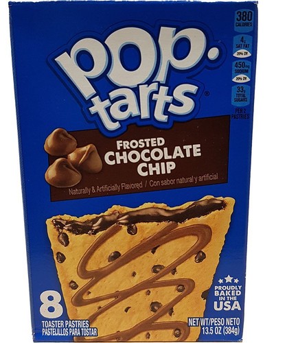 Kelloggs poptarts chocolate - poptarts,