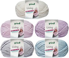 100 Gramm Gründl Living Wolle