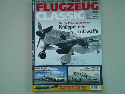 Flugzeug classic 2016 die - 3/2016, fw