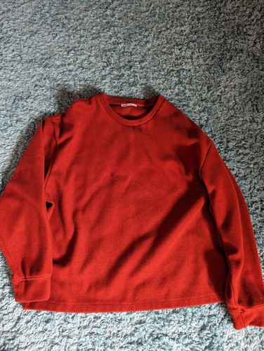 Zara fleece sweatshirt l - fleece,