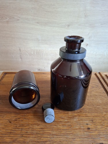 Säurekappenflasche braunglas - säurekappenflasche,