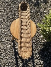 Vintage Brotkorb Baguette aus Korbgeflecht/Rattan 