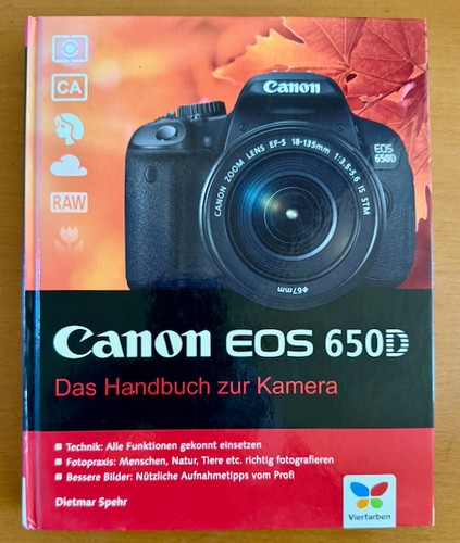 Handbuch canon eos 650d - canon, das