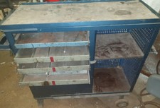 GEDORE Werkstattwagen KFZ Werkzeugkiste Werkbank werkzeugwagen rollwage oldtimer