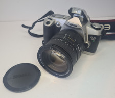 Canon EOS 500N Spiegelreflexkamera mit Sigma 28-200mm 1:3.8-5.6 UC Zoomobjektiv funktionstüchtig