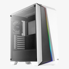 AeroCool PC Gehäuse Cylon Pro TG Mid-Tower Weiß