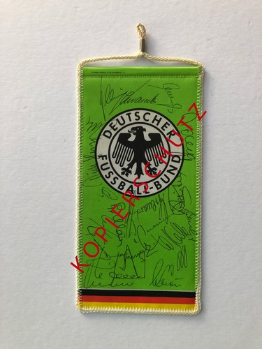 Wimpel 1974 unterschriften - wimpel-wm, 1974-unterschriften