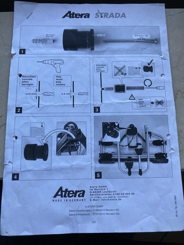 Atera fahrradträger strada - fahrradträger,